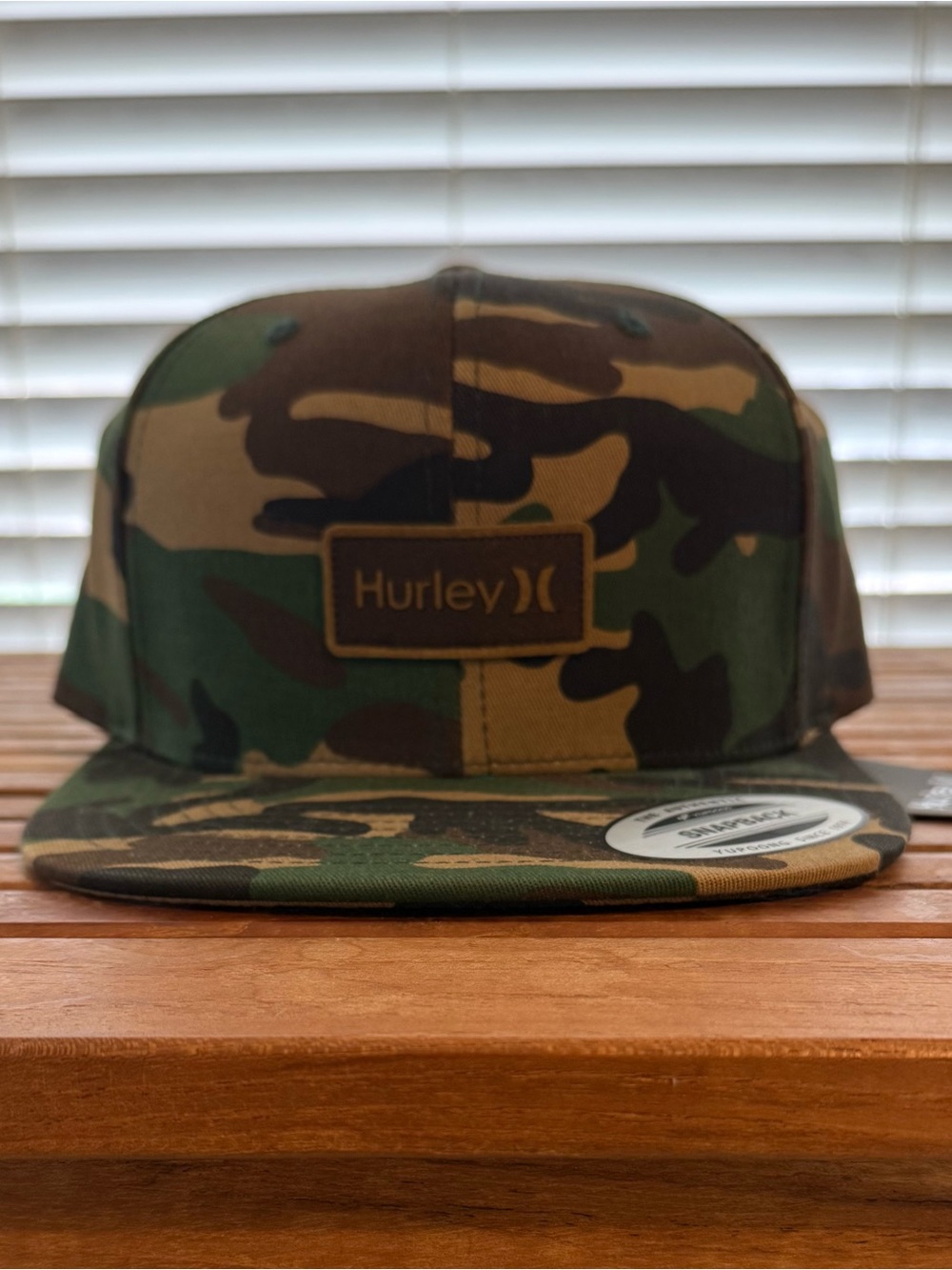 NWT Hurley Camo Snapback